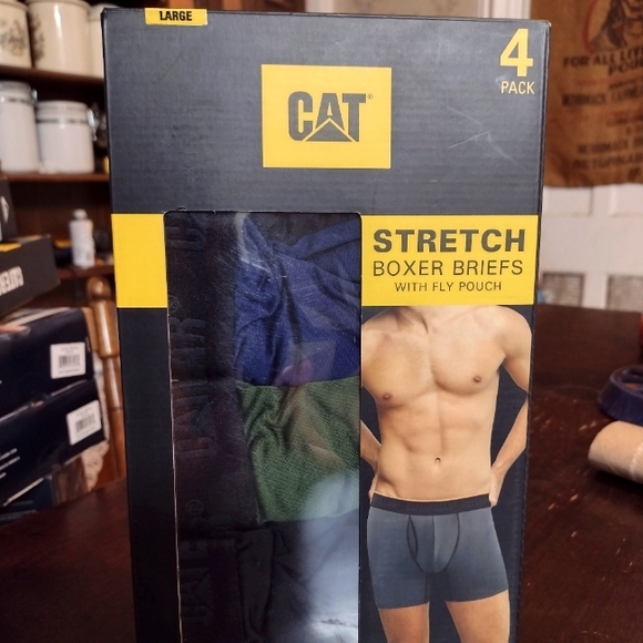 Caterpillar Underwear & Socks Box Of Caterpillar Stretch Boxer